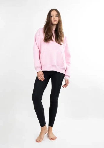 DK-K-B10 DKaren rosa claro - conjunto de leggings y blusa para mujer, cómodo y elegante