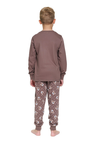 Doctor Nap 7509 Bear Club Pijama infantil de algodón larga con bolsillos