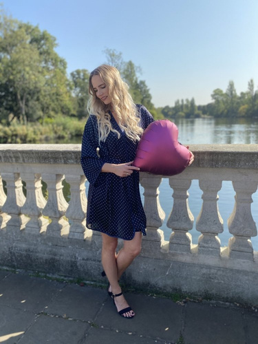 370 Bata de mujer Laurine Forex - azul oscuro