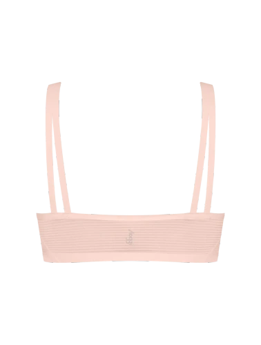 Bralette sloggi ZERO Feel Air sin costuras, ligero cherry pink