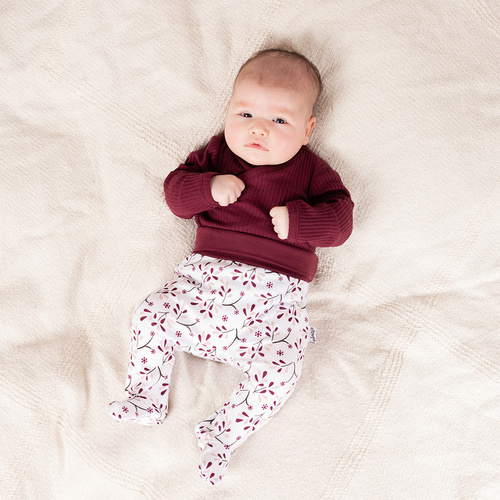 217009 Semi-cama de algodón Alisa Nicol para bebés 56-68