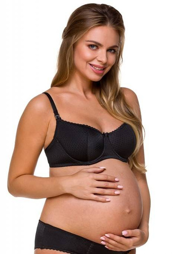 1381 Sujetador de lactancia Lupoline - negro
