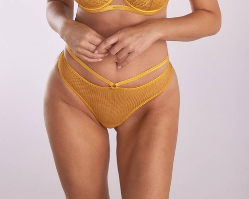 B-1109/2 Mila Braguitas de bikini para mujer Kinga - amarillo