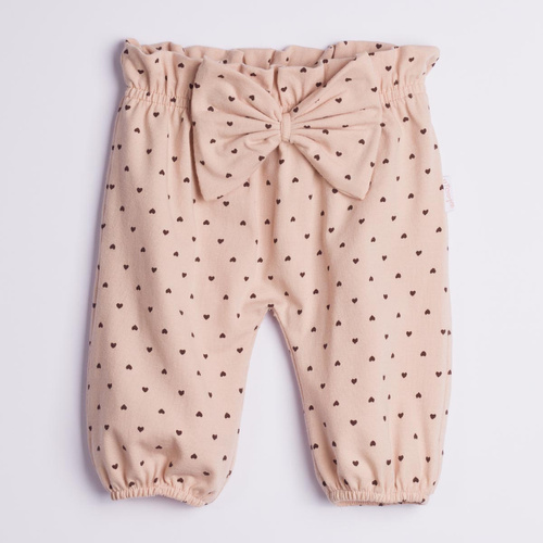 Nicol Hania 226016 Pantalones para niña Aladinos con lazo y corazones