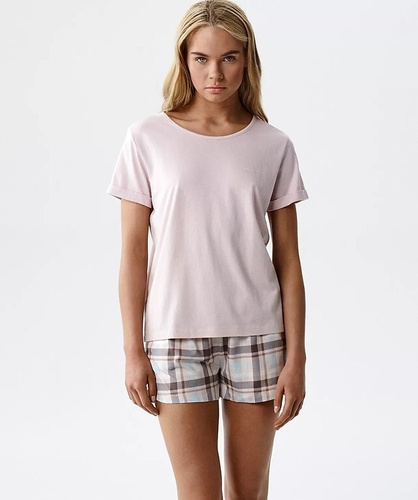 Pijama mujer Atlantic NLP-512 modal y algodón con shorts y bolsillos