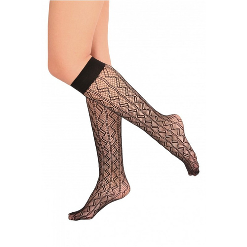 Calcetines Zigzago Passion - negro