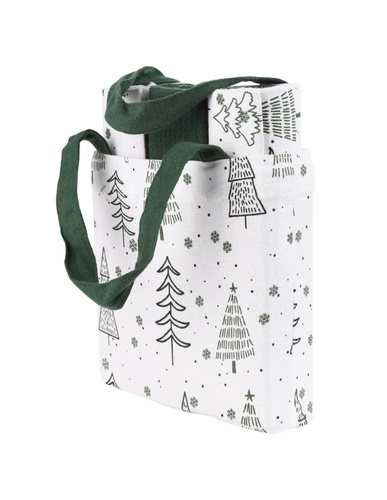Moraj MRT1500-018 paños de cocina navideños verdes 3 unidades algodón