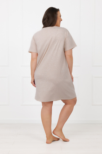 Camisón mujer Shiba Italian Fashion 100% algodón manga corta