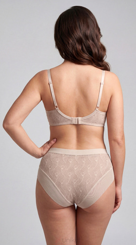 Braguitas Unikat Clea beige clásicas elegantes cómodas para mujer
