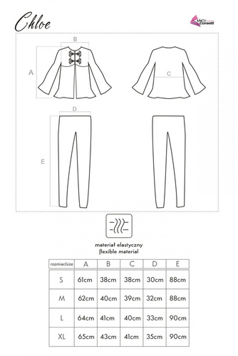 Chloe LC 90038 Pijama de mujer LivCo Corsetti Moda