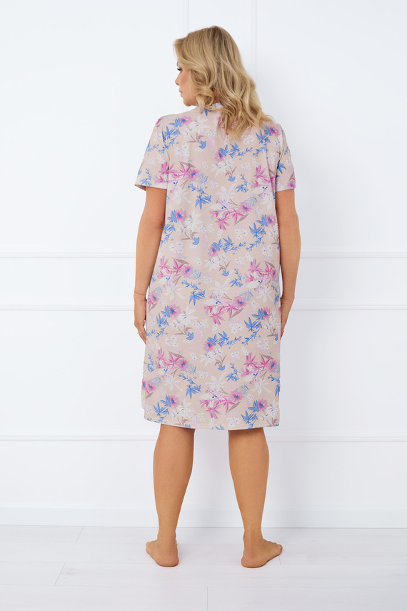 Camisa de manga corta Inger mujer Moda Italiana - estampado