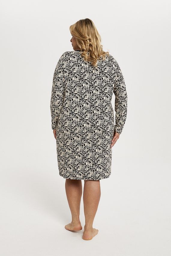 Camisón de manga larga Guyana Mujer Moda Italiana - estampado