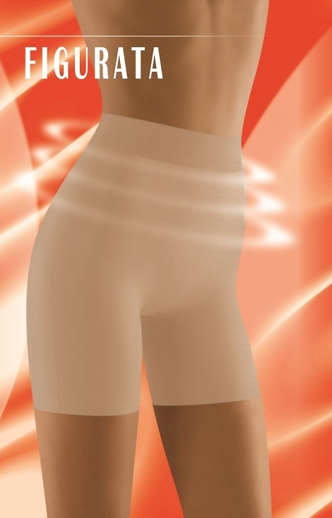 Short de mujer Figurata Wolbar beige - modelismo, reductor, deportivo