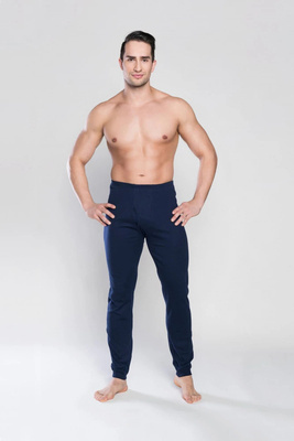 Jan Pantalones hombre Italian Fashion azul marino