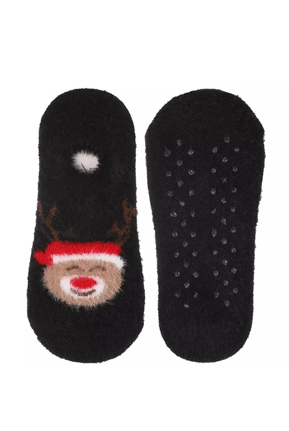 Moraj CDC 350-004 Bailarinas de ABS para mujer - festivas, cálidas, antideslizantes