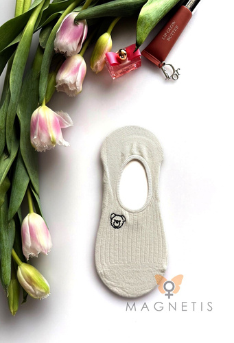 Calcetines invisibles mujer YN-251131 Magnetis – viscosa con silicona en el talón