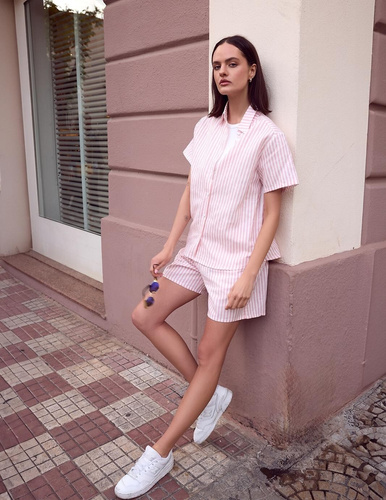 Pijama de mujer Donata Sensis - crudo-verde