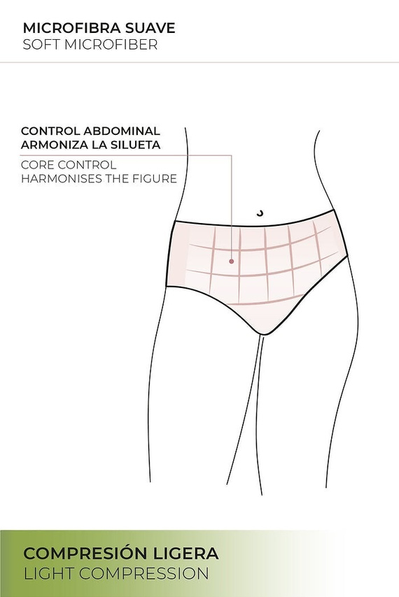 19617 Braga de mujer Ysabel Mora beige - encaje, cómoda, clásica