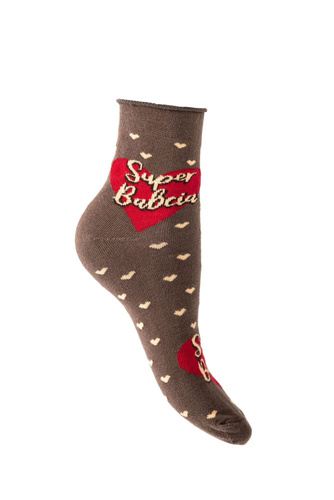 K90Z Calcetines Abuela sin prensar Moda Italiana