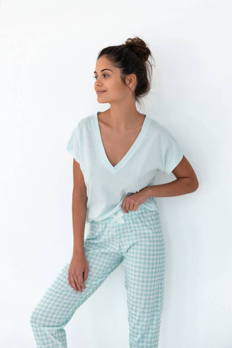 Sensis Kimberly Pijama de señora - menta