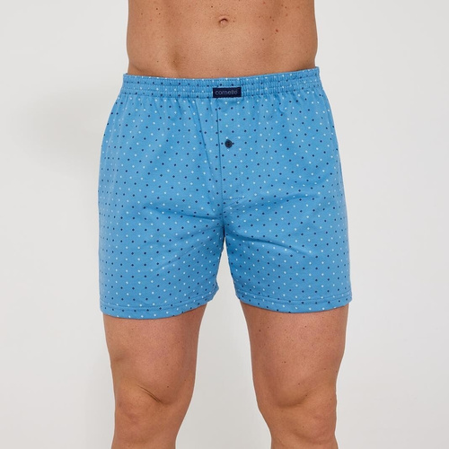 Cornette Comfort 002/343 – bóxer hombre azul de algodón 100% corte holgado
