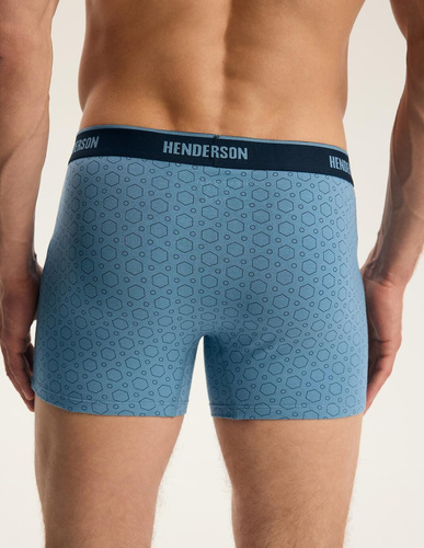 Bóxer para hombre Henderson 44515 Brex2 2 unidades de algodón con cinturilla ancha con logo