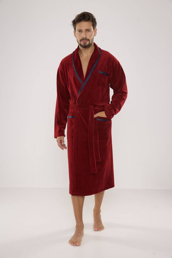 666 Bata de hombre Ronaldo De Lafense - granate