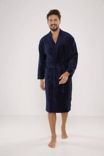 391 Albornoz de hombre Hugo De lafense - azul marino