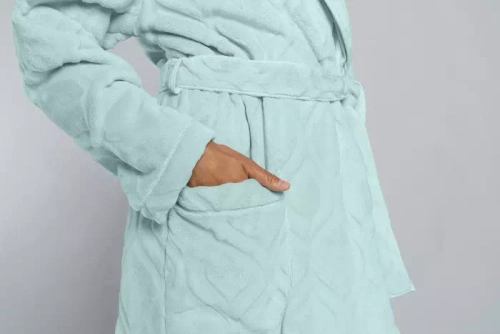 Morena Bata polar de mujer Moda Italiana - menta