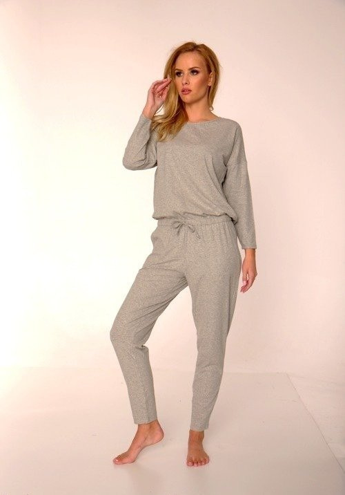 305 Paula Traje de pijama para mujer - gris