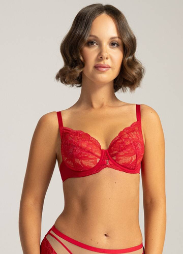 2156 Sujetador push-up Ava - rojo