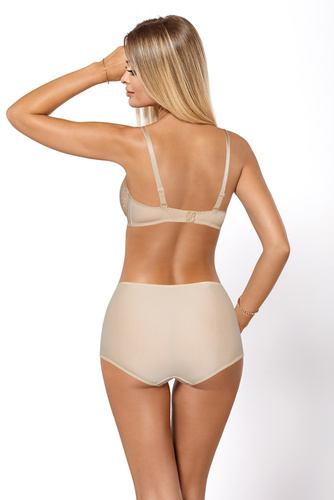 Cassi Braga de bikini Paripari de talle alto - beige