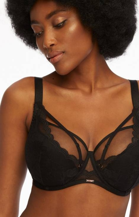 BC-930 Alice II Sujetador semiacolchado Kinga negro