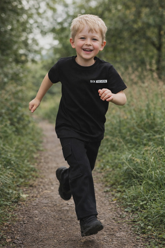 Camiseta niño Six Seven Bambarillo – cómoda y perfecta para diario black