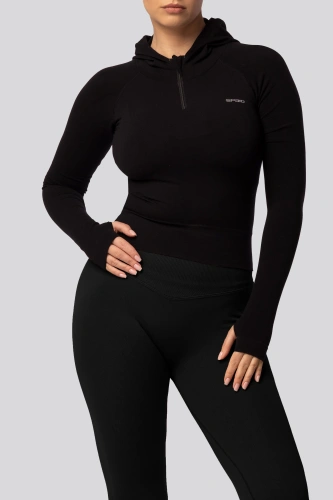 Leggings push-up Spaio PRO cintura alta opacos moldeadores black