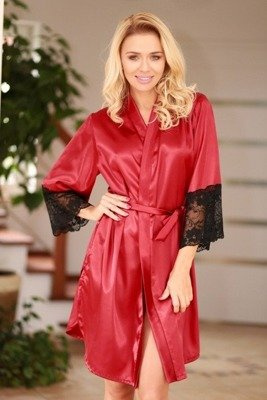 Marbella Bata de mujer Kalimo - granate