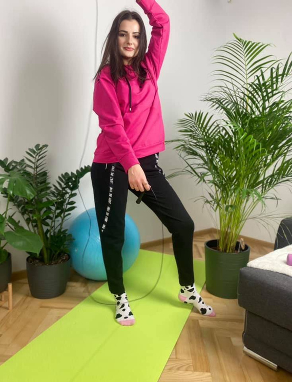 496 Chándal de mujer Just Forex - amaranto