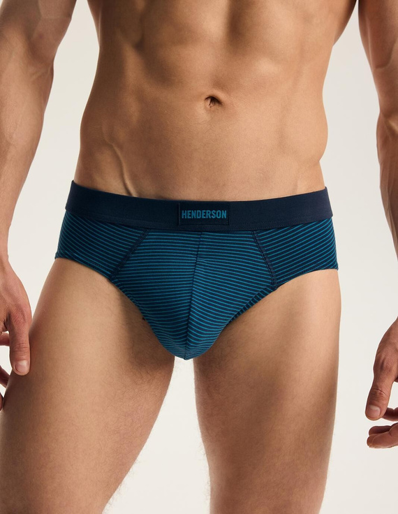 Slips para hombre Henderson Brex 45297 2 unidades azul marino 93% algodón