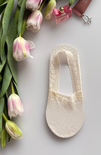 Bailarinas Magnetis de encaje con silicona – calcetines invisibles mujer