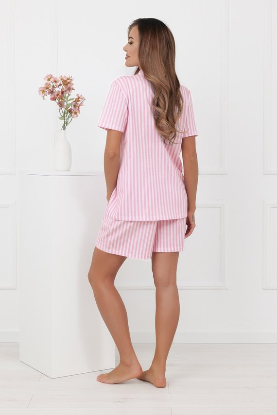 Pijama mujer Genna Italian Fashion 100% algodón manga corta shorts