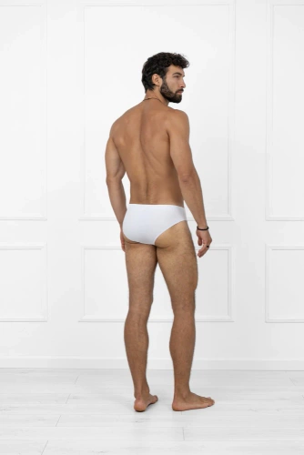 Apollo calzoncillos hombre Italian Fashion blanco - algodón, entallados, elásticos
