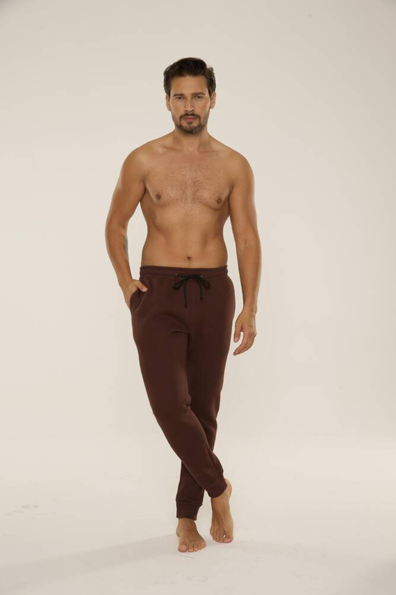 813 Indigo Chándal de hombre de De Lafense - chocolate