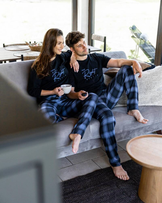 Sensis Victor Pijama de hombre - negro