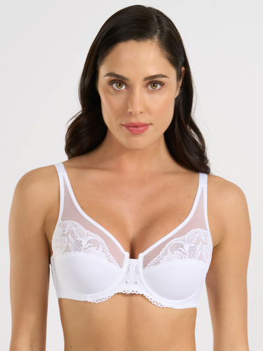 Sujetador acolchado Delia - comodidad y ajuste elegante Spiman blanco
