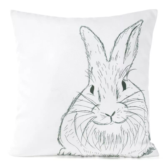 Eurofirany Wiosna 139– funda de cojín decorativa pascual elegante