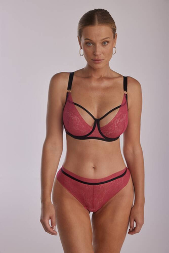 P-1119/3 Rozie Braguitas de mujer Kinga - fucsia