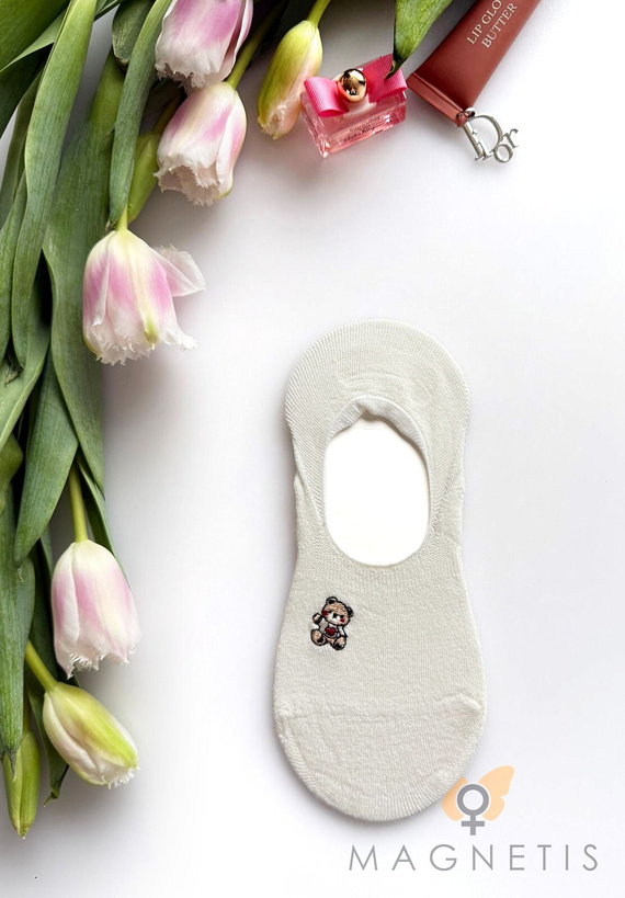 Magnetis YN-251132 – calcetines invisibles mujer viscosa con silicona