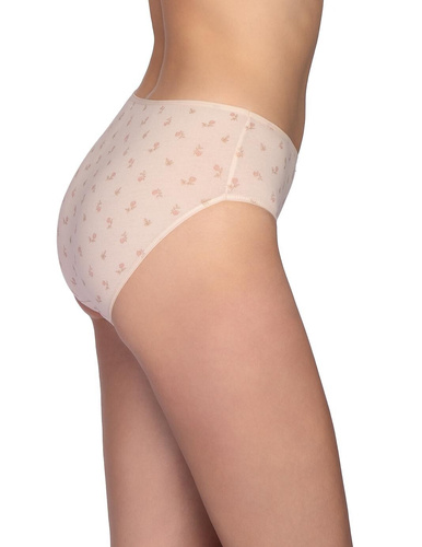 Figi L-122 BI-71 Lama Braguitas bikini de algodón 3 unidades Confort floral