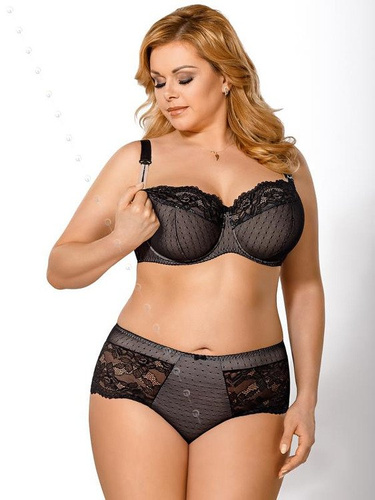 MK09 Sujetador de lactancia Liv K Soft Gorsenia - negro