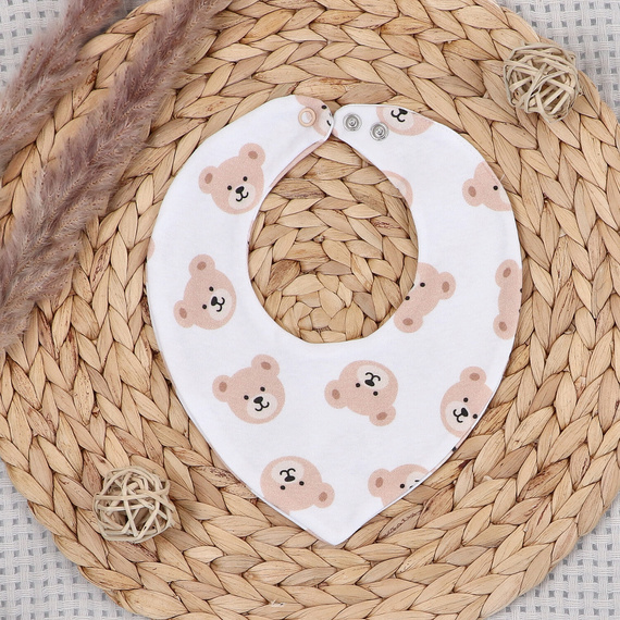 ABK-0048 Conjunto para bebé Sweet Bears de algodón orgánico Nini